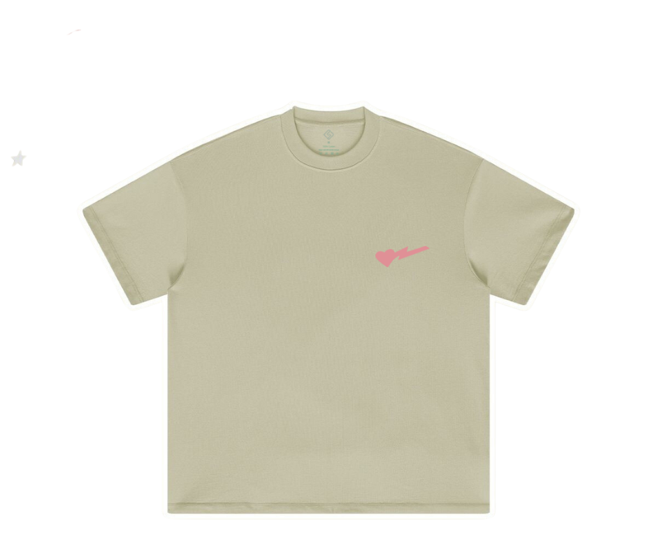 “Jupiter Love Pink” Oversized 305G Premium Tee