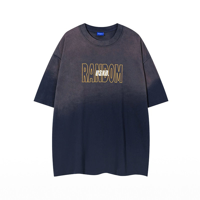 "Random" Vintage Washed 250G Oversized Tee