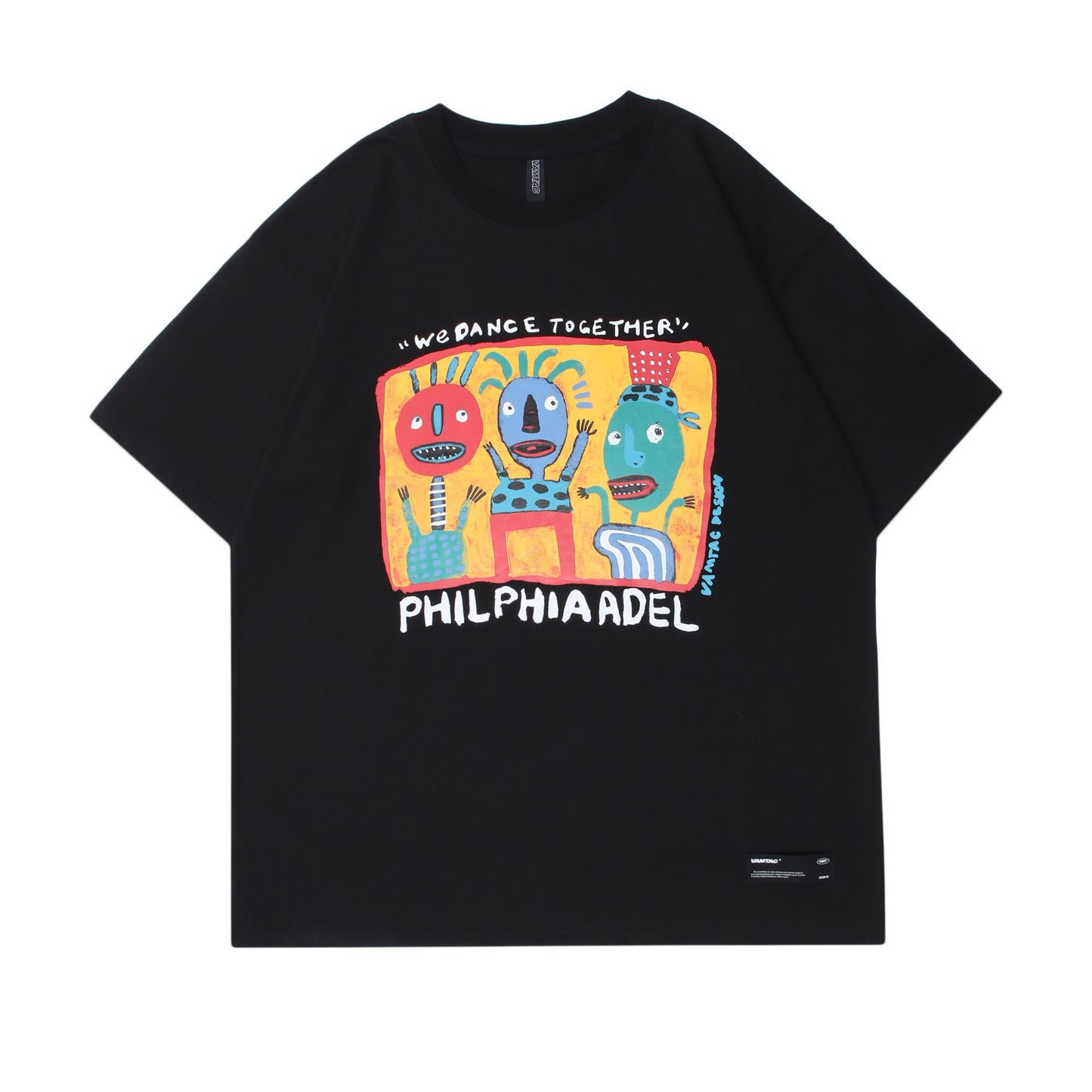 "PATAPON We Dance Together" 250GSM Oversized Men's Tee