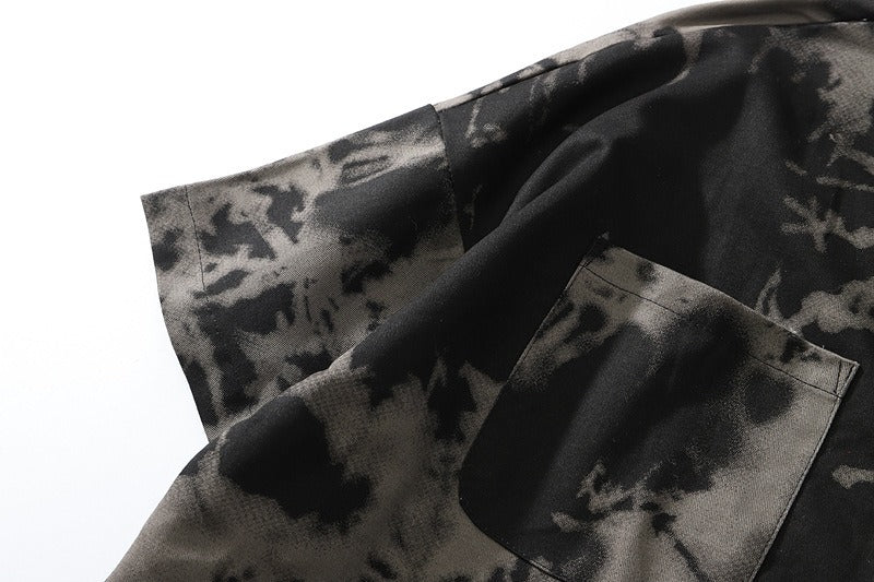 “Nightfall Canvas” Men's Short Sleeve Shirt