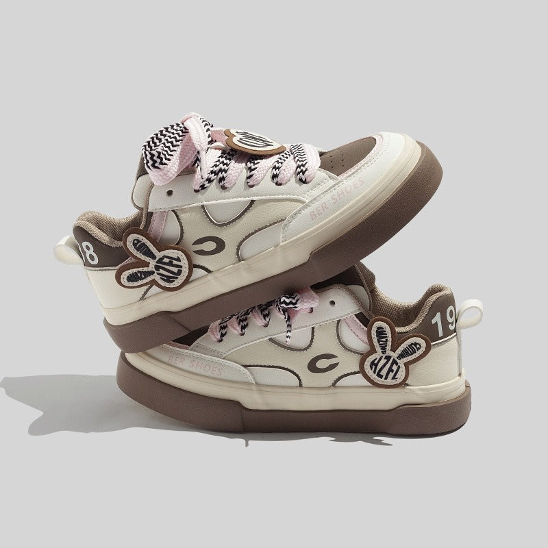 Caramel Bunny Sneakers