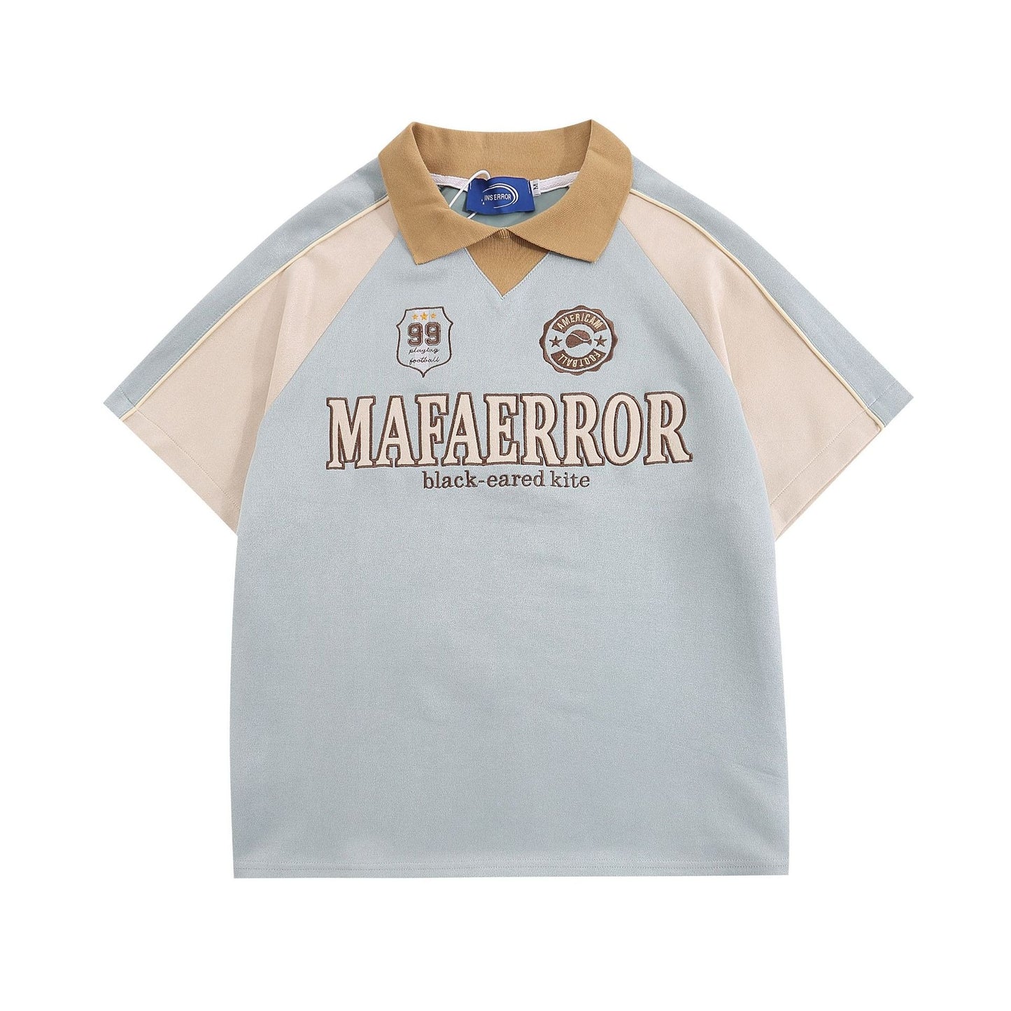 "MFE" Vintage Retro Polo-Jersey