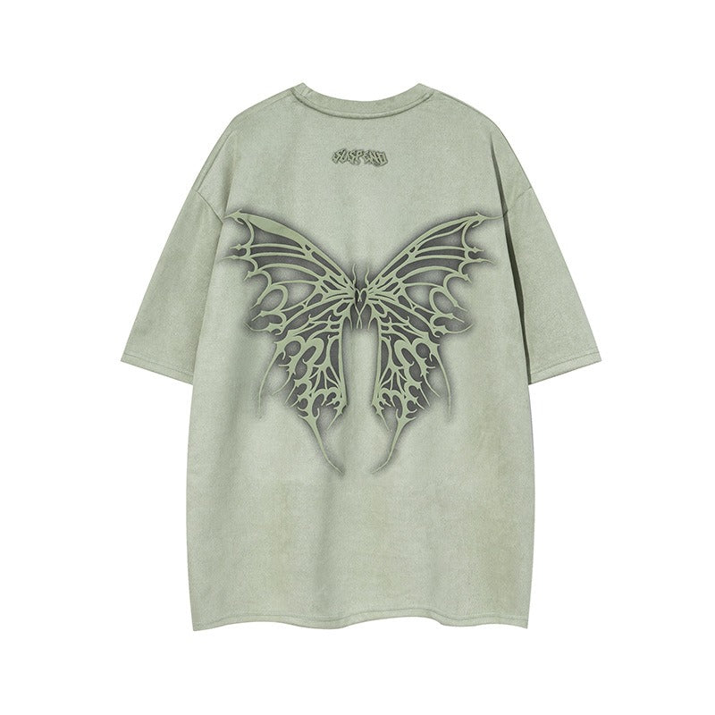 "Suspend Butter-Fly" 250GSM Oversized Tee