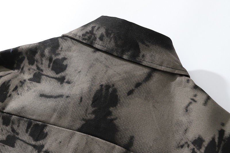 “Nightfall Canvas” Men's Short Sleeve Shirt