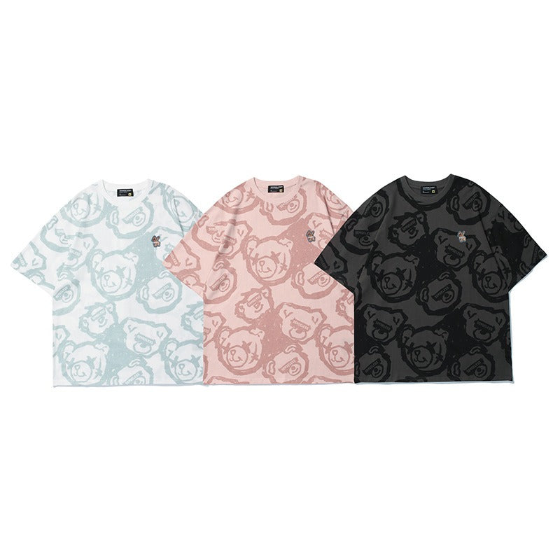 "Senseless Bear's Party" 250GSM Oversize Men's Tee