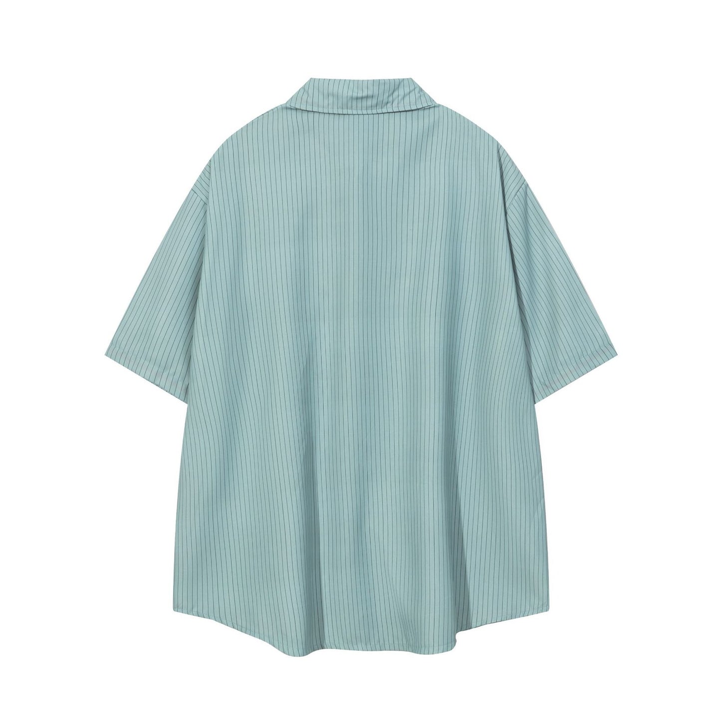 "Dual Match Baseball Boy" Oversized Men's Sleeve Shirt
