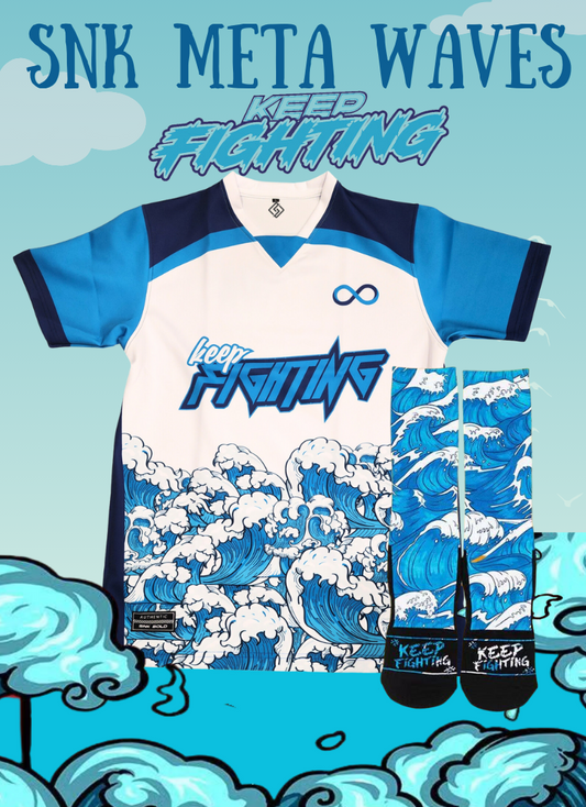 SNK Meta Waves "Keep Fighting" Jersey