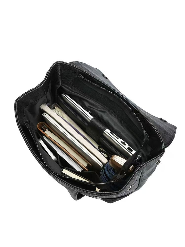 Axis 01 Leather Backpack