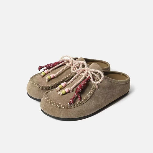 Woven Whisper Suede Slip-on Loafer