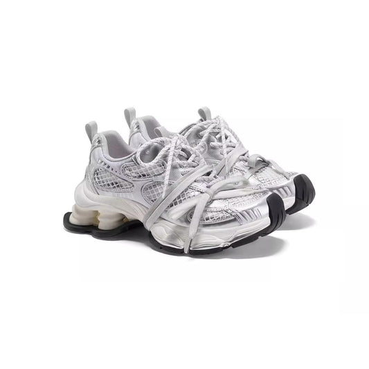 Silver Planet Shox Sneaker
