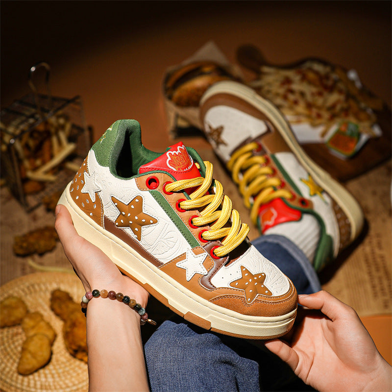 Be-Stars Sneaker "Burger & Fries"