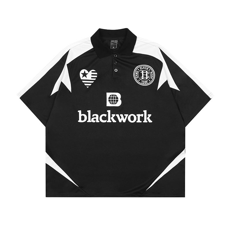 SNK Blackwork Oversized Duo Polo