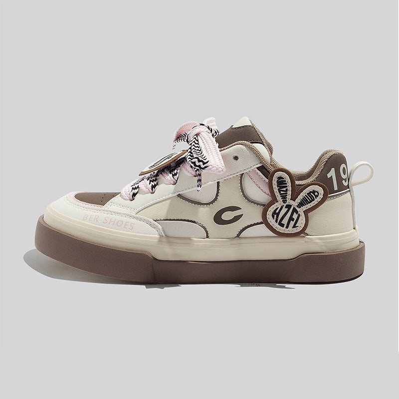 Caramel Bunny Sneakers
