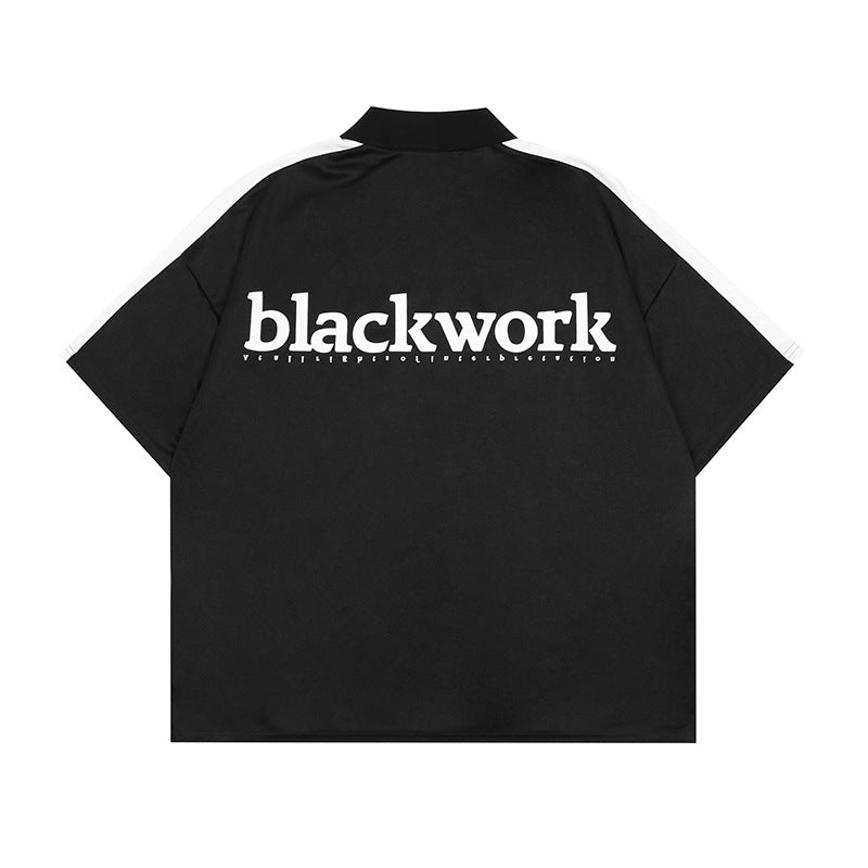 SNK Blackwork Oversized Duo Polo
