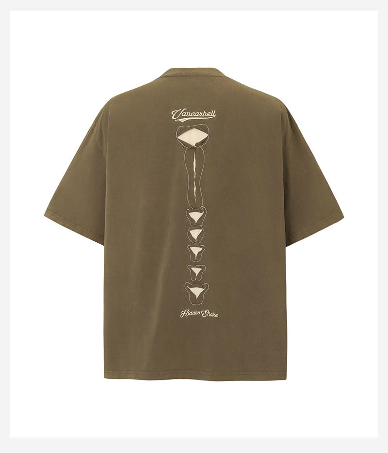 X-Ray Grunge 250G Oversized Men's Tee