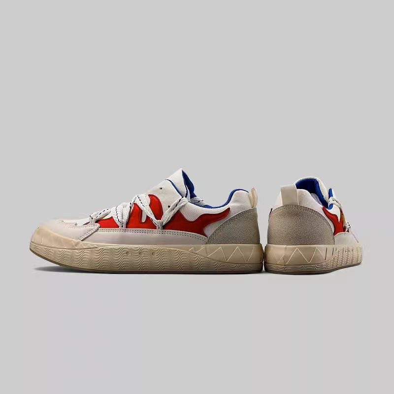 Canvas "On-Fire" Sneaker