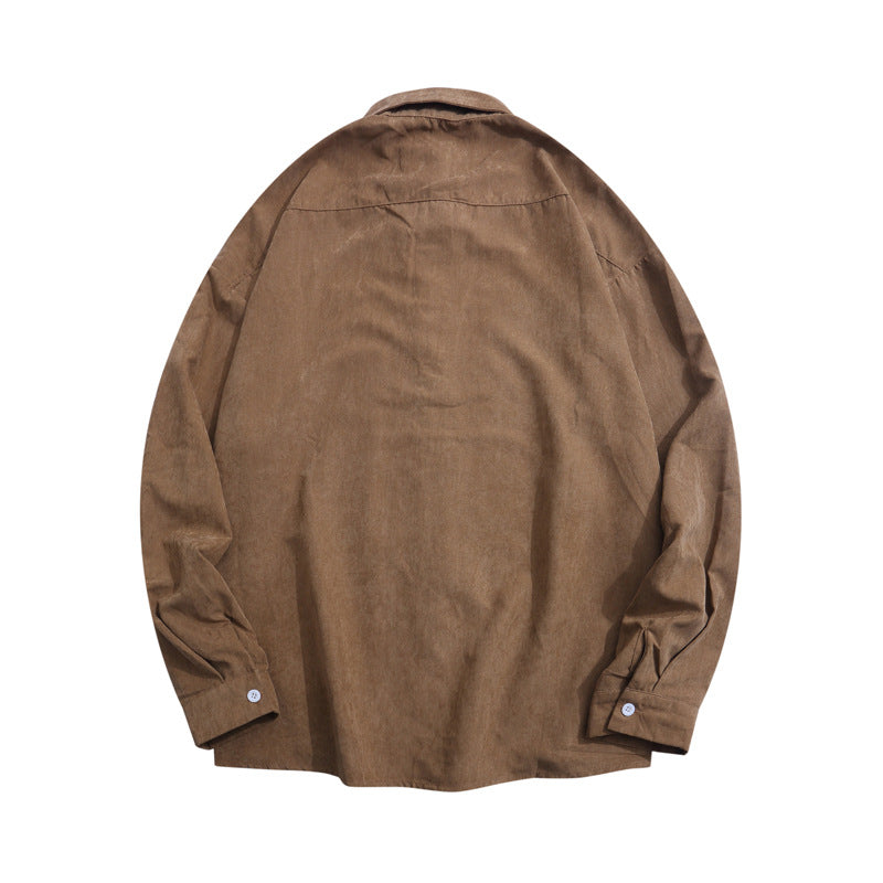 “Little Sun Flower Tie” Men's Long Sleeve Shirt