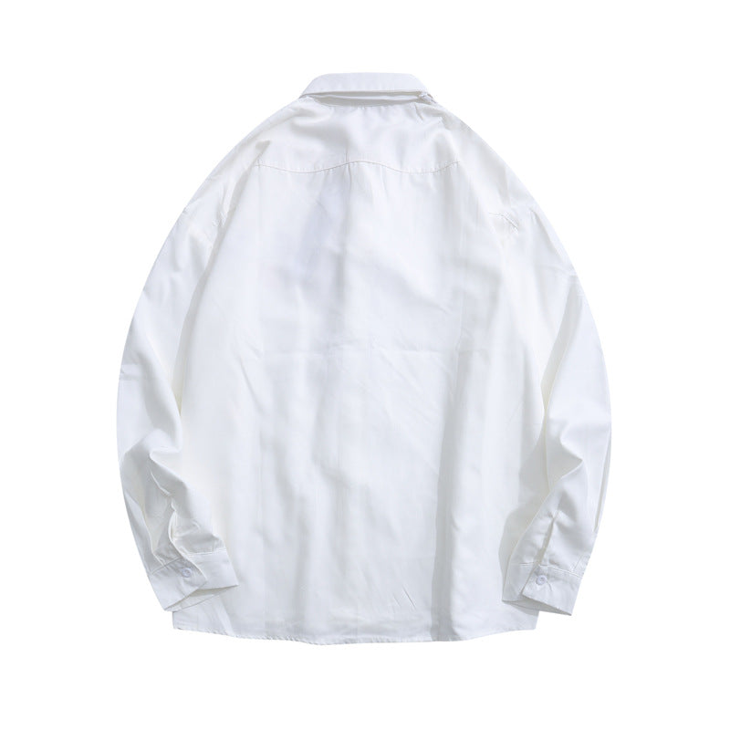 “Little Sun Flower Tie” Men's Long Sleeve Shirt