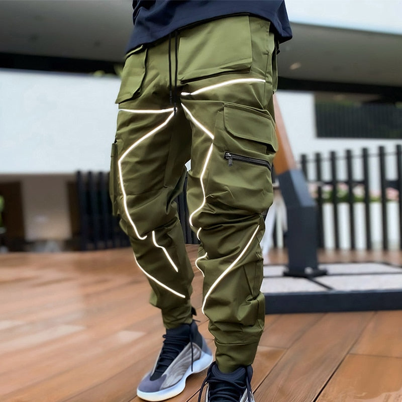 SNK-0012 Cargo Pants Reflective