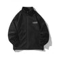 "CONFIRM" Men's Suede Zip Top