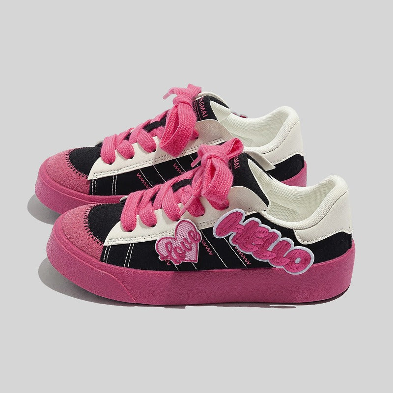 "Hello! My Love" Sneaker