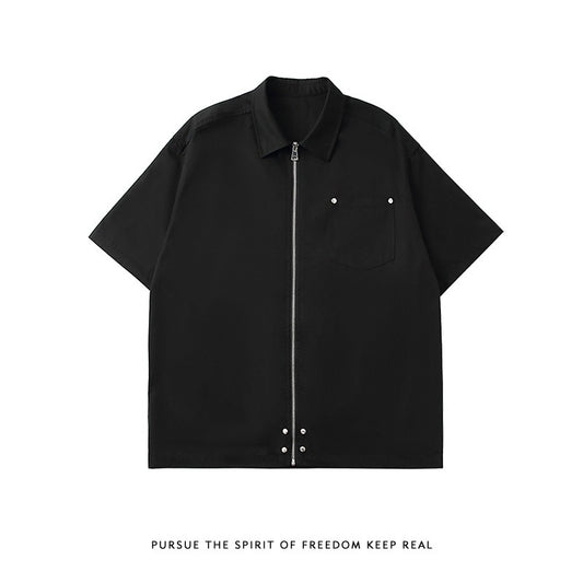 "Dark Knight" 220GSM Men Sleeve Shirt