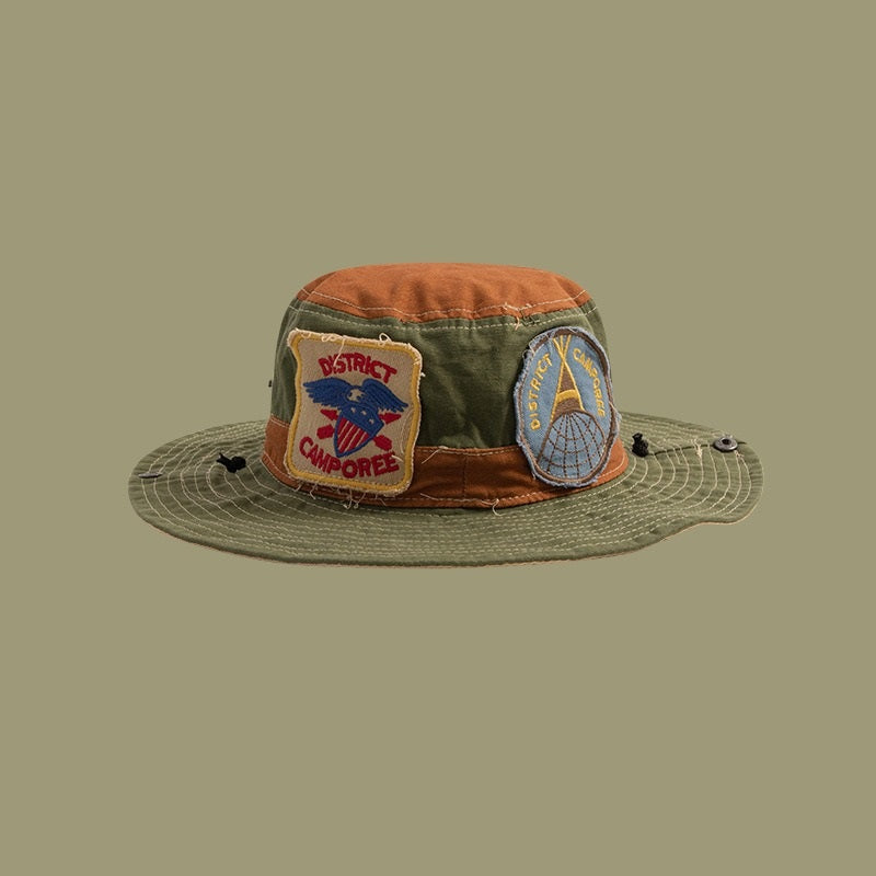 Vintage RetroRim Bucket Hat
