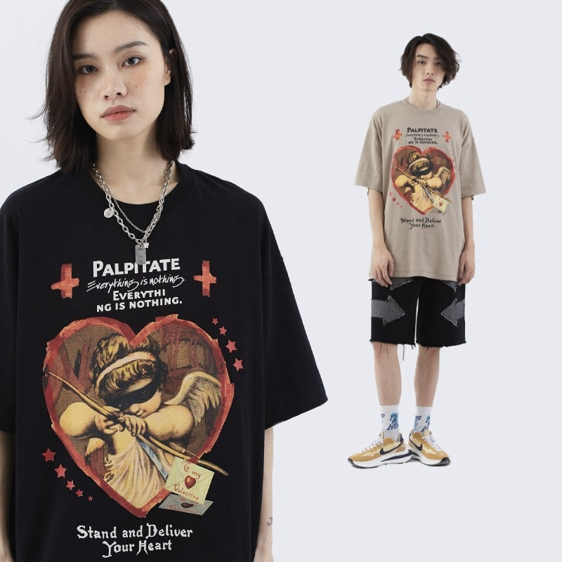 “Love Arrow Palpitate” 270G Men Tee