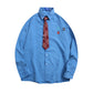 “Little Sun Flower Tie” Men's Long Sleeve Shirt