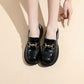 English Style Women Slip-on Loafers