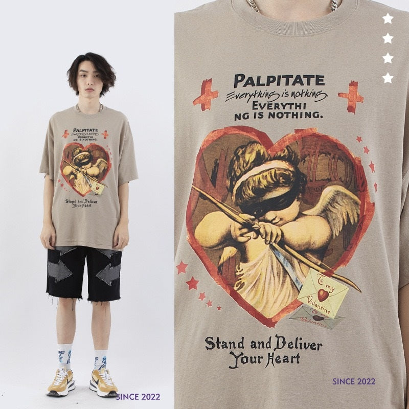 “Love Arrow Palpitate” 270G Men Tee