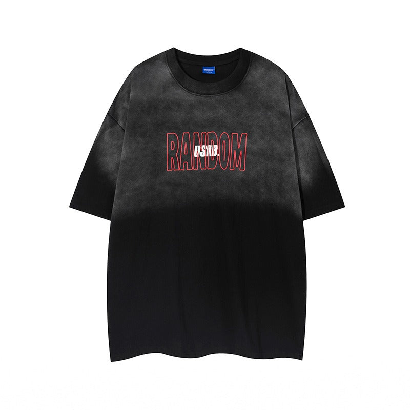 "Random" Vintage Washed 250G Oversized Tee