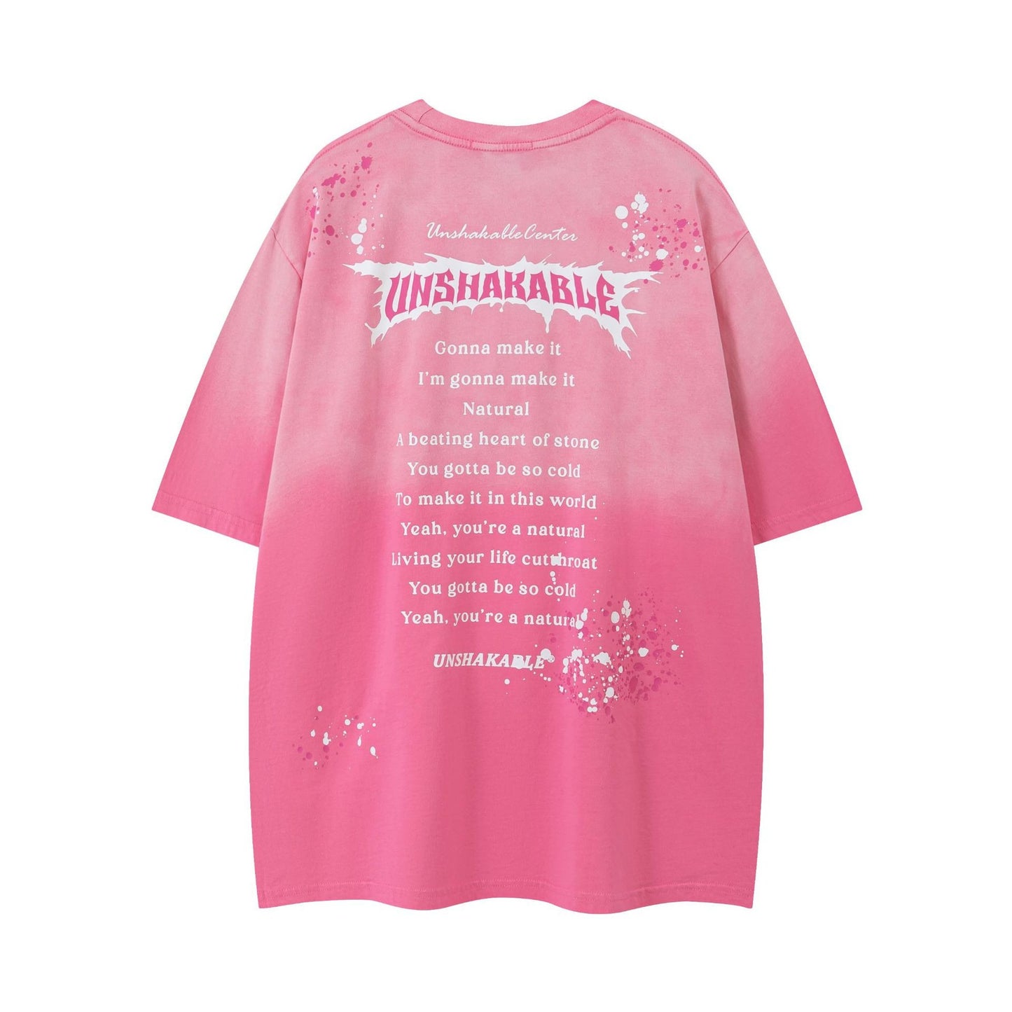 "Unshakable Radiance Facial Serum" 250G Oversized Tee
