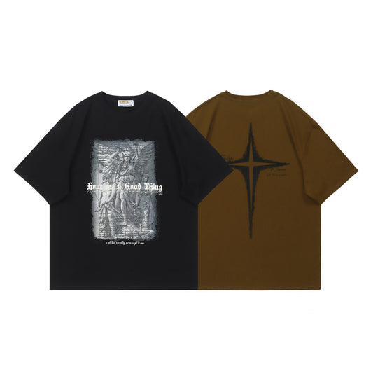 "Fallen Angel" Over Size Tee