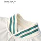Letter Patched Vintage Base Ball Jacket - Passion 17