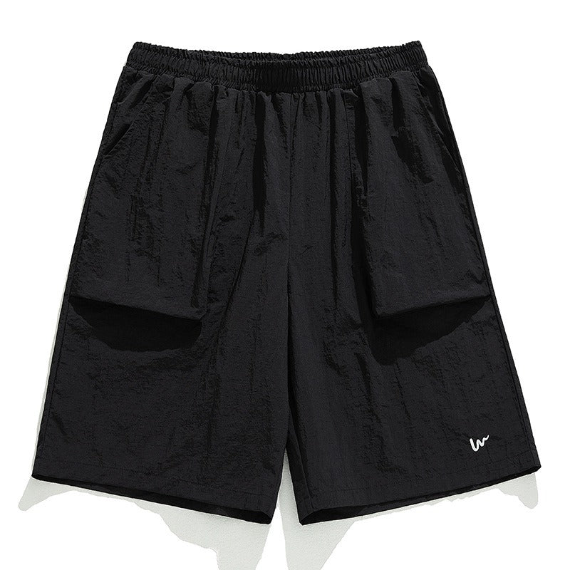 Relaxed Fit Utility Shorts