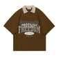 "Freedom Warrior" Oversized Polo Tee
