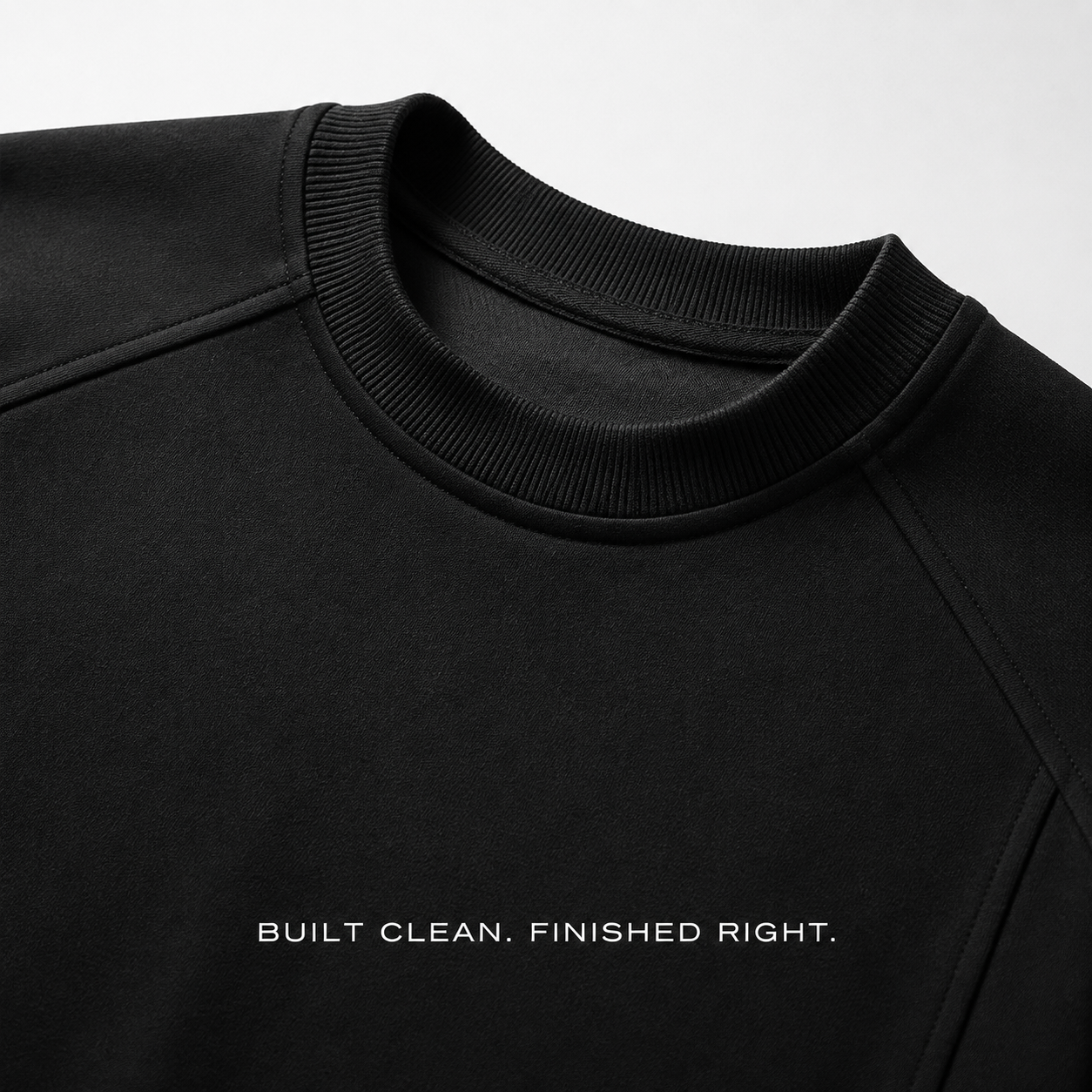 SNK Clean Fit Black 260G Tee