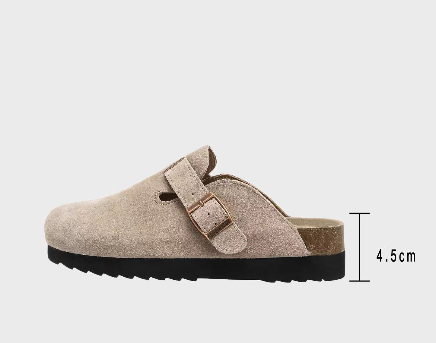 Horizon Muler Closed Toe (4.5cm)