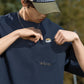 "Secret Vibe" Couple Oversized Pocket Tee