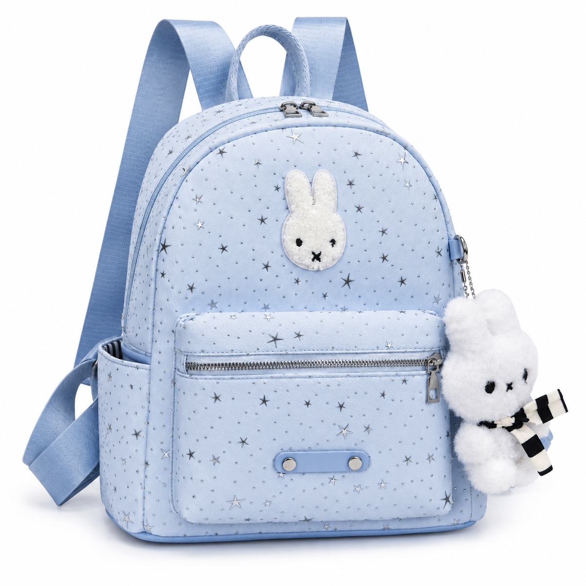 Galaxy Blue backpack three-quarter view