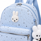 Galaxy Blue backpack bunny detail