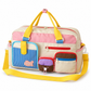 Canyon Dreamhood Series Duffel Zebra Stripe, cream with striped pocket