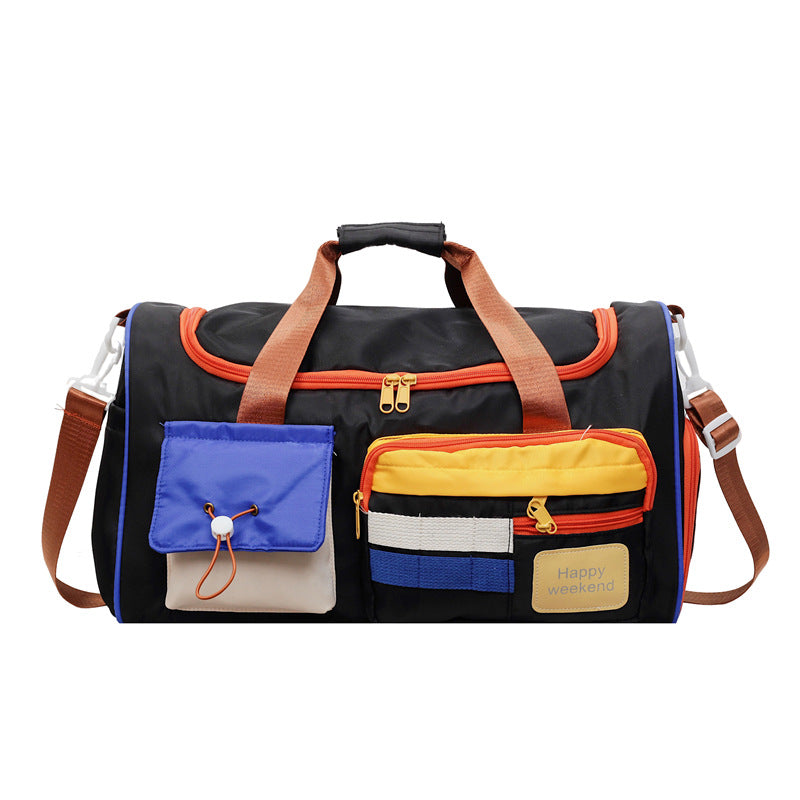 Canyon Dreamhood Series Duffel Night Panther, black colour-block