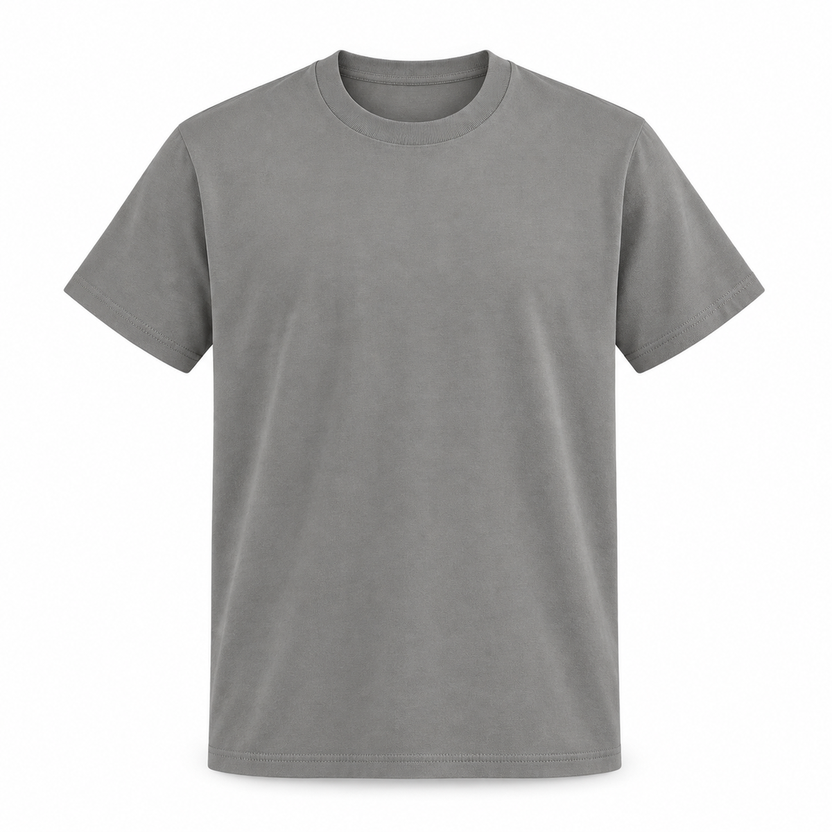 SNK ColourCore 210G Cotton Tee in Mist Grey