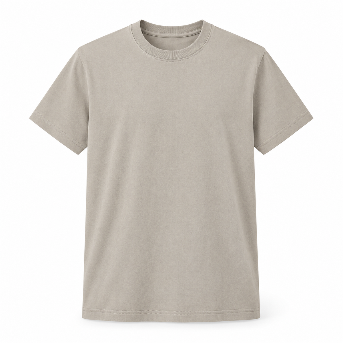 SNK ColourCore 210G Cotton Tee in Seagull Grey