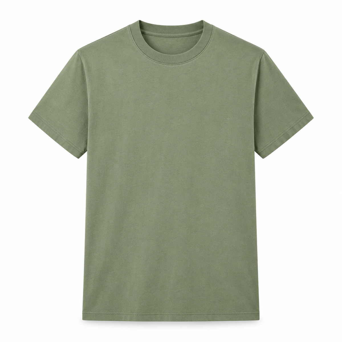 SNK ColourCore 210G Cotton Tee in Pale Green