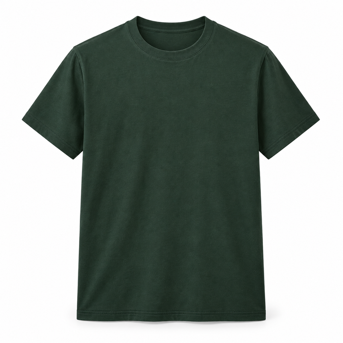 SNK ColourCore 210G Cotton Tee in Deep Ink Green