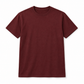 SNK ColourCore 210G Cotton Tee in Maple Red