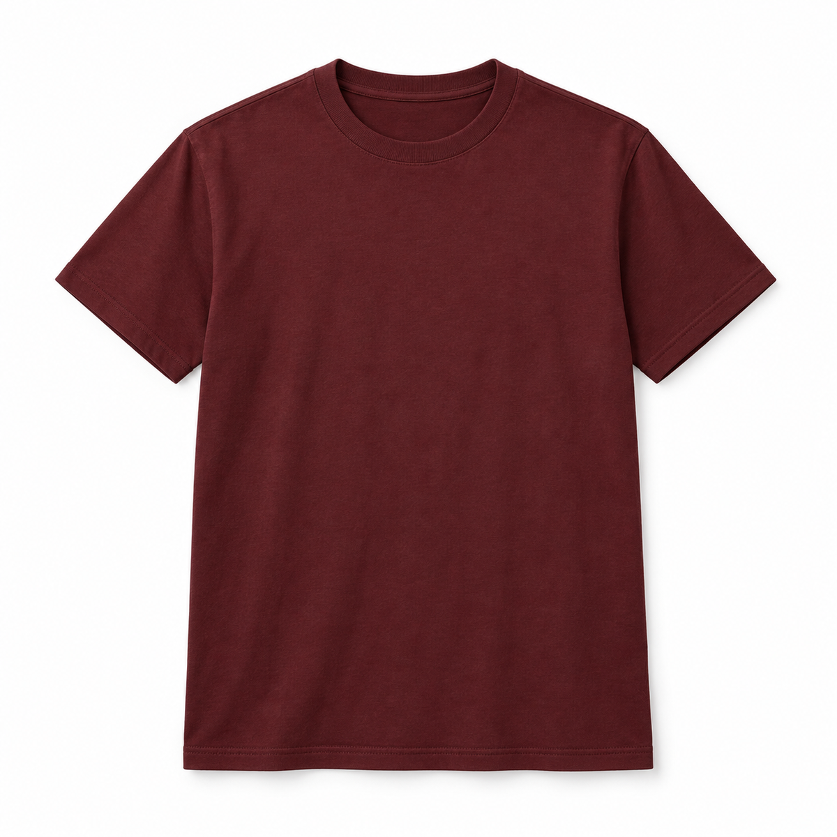 SNK ColourCore 210G Cotton Tee in Maple Red
